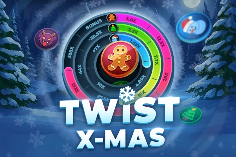 Slot makinesi Twist X-mas