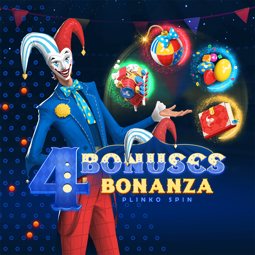 Slot makinesi 4 Bonuses Bonanza Plinko Spin